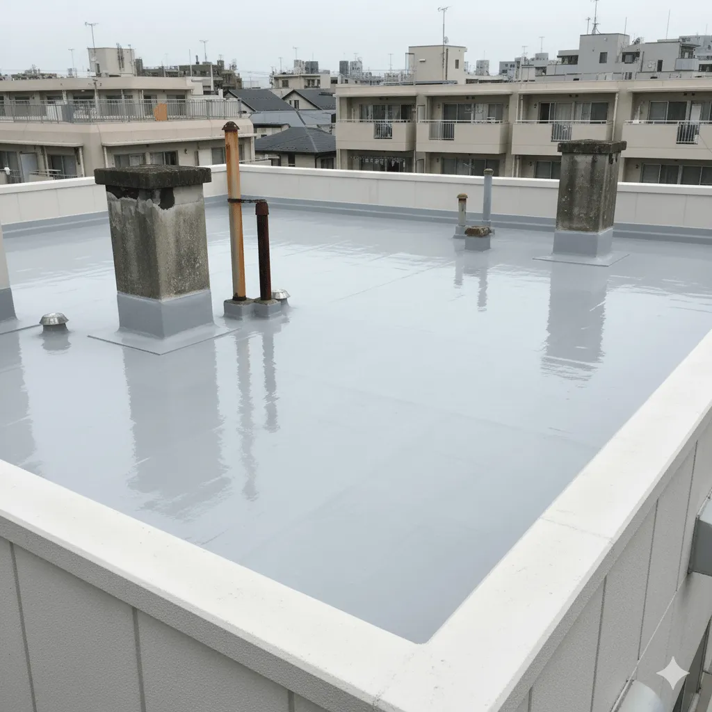 施工後の屋上・屋根